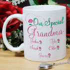 Personalized Grandma Coffee Mug
